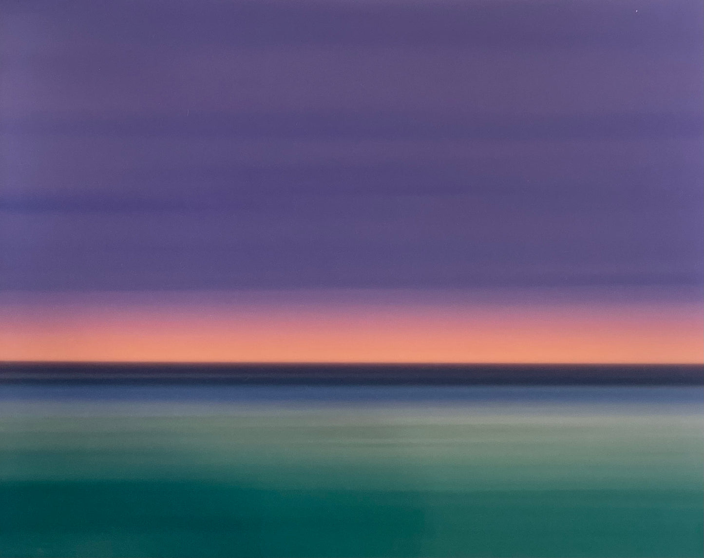 Purple/Teal Seascape