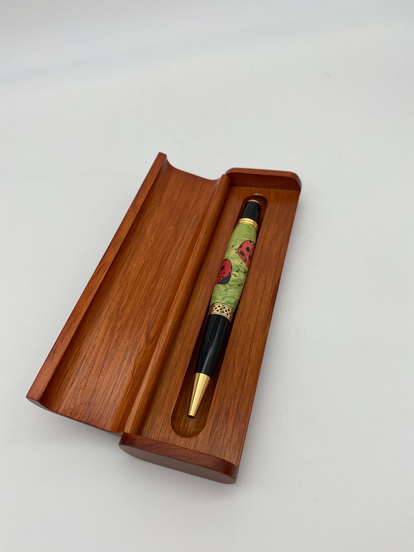 Wood Pen with Design