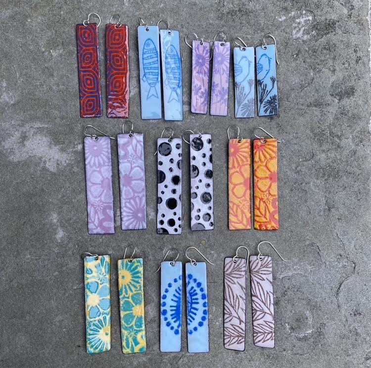 10-23 Enameling with Stencils: Expanding Your Enamel Designs