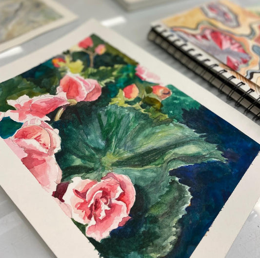 11-4  Watercolor Workshops Introduction to Watercolor/Advanced Watercolor Workshop
