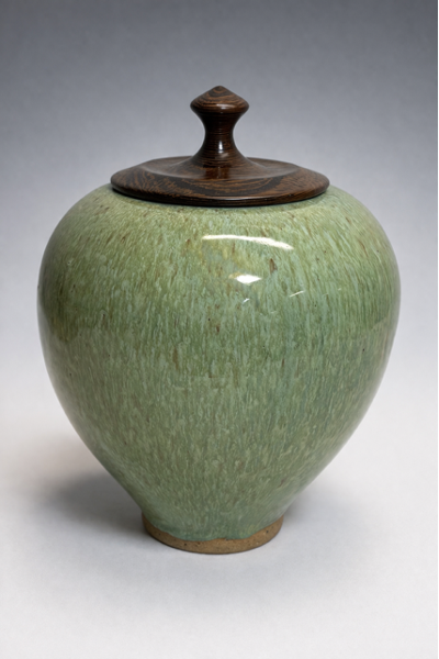 Jar with Wood Cover (Wenge) I