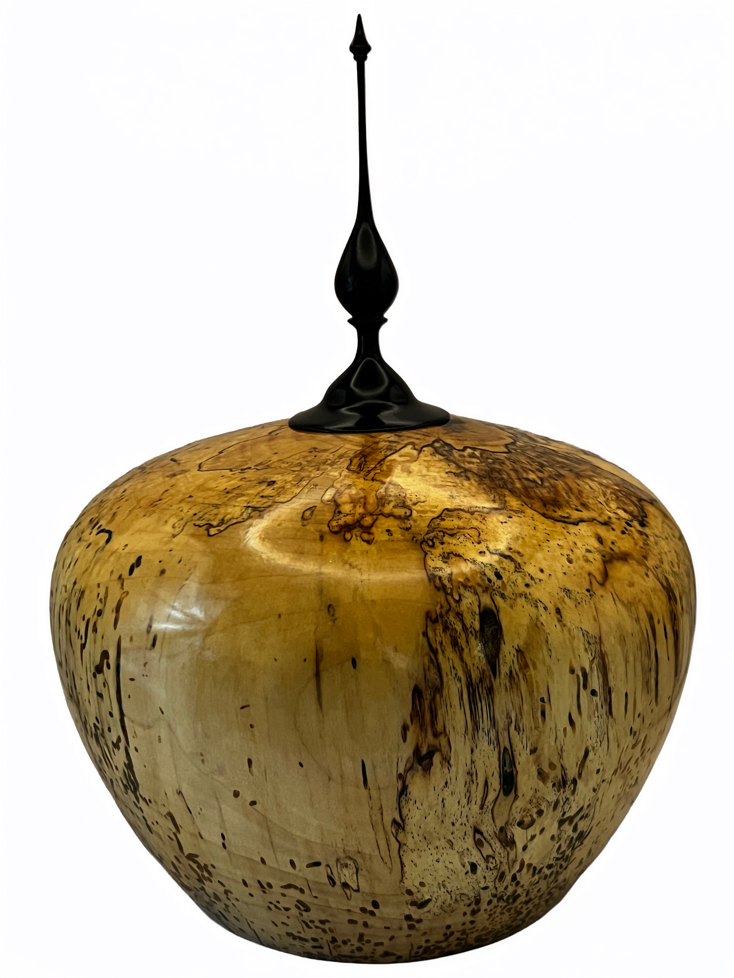 Hollow Form with Black Finial #292