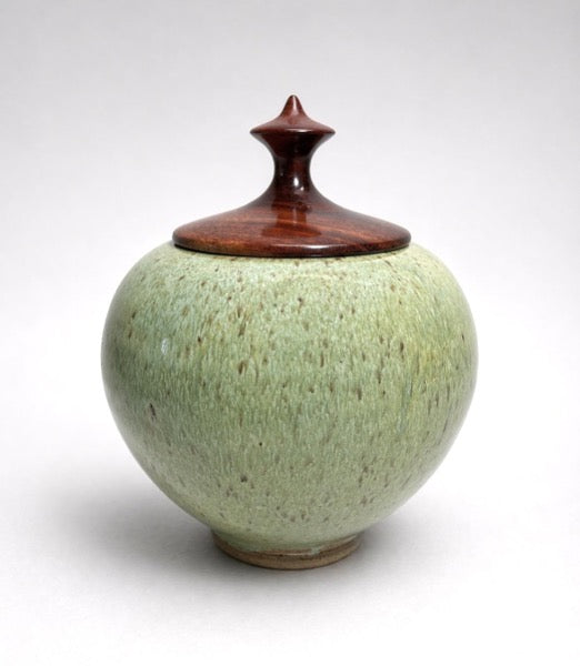 Jar with Wood Cover (Bloodwood) V