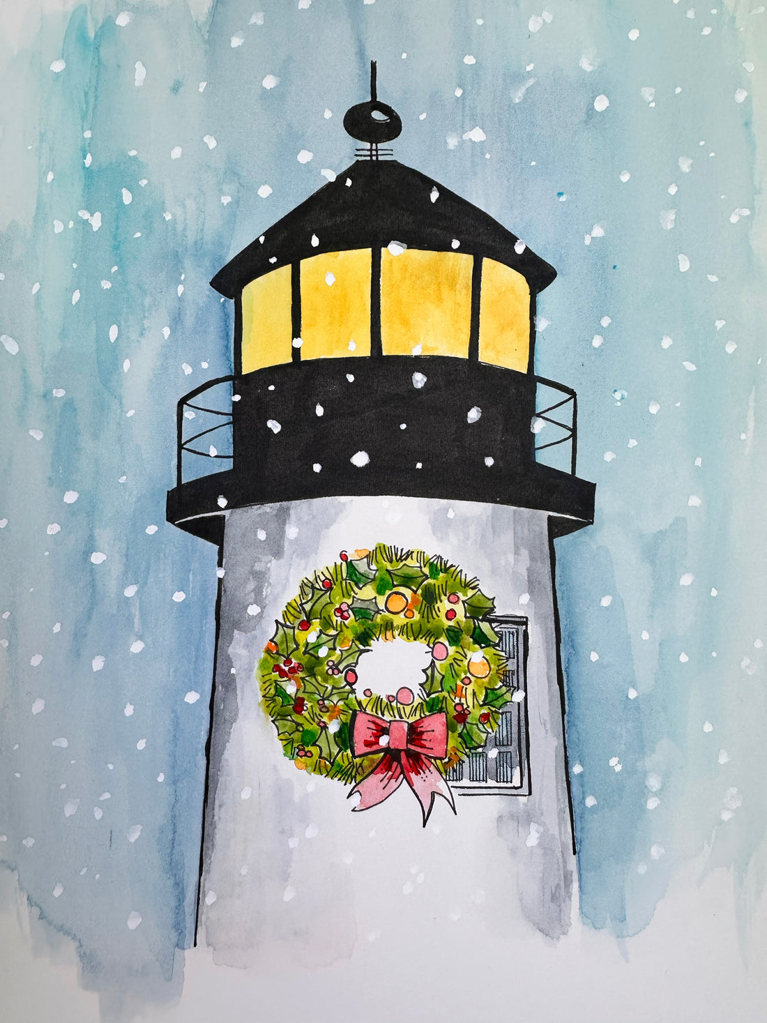 Pemaquid Point Snow – gallerynorth