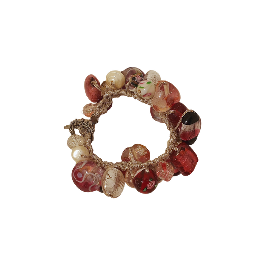 Plum Hard Candies Bracelet
