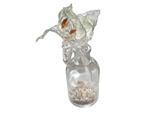 Clear Flower in Vase
