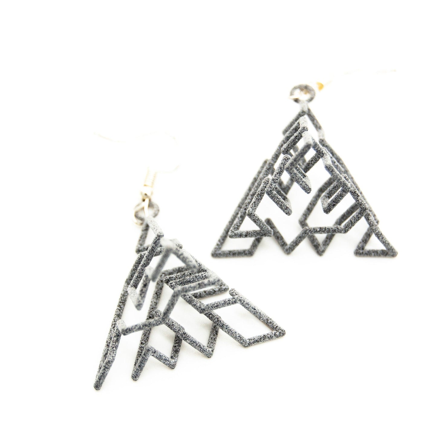 Tetrahedral Earrings