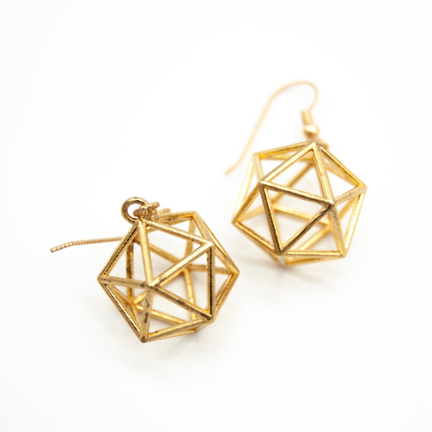 Icosahedron Earrings