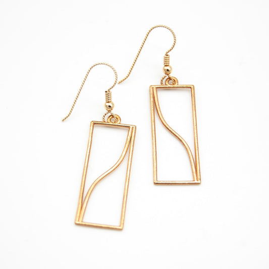 Tangent Function Earrings