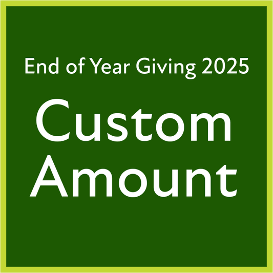 End of Year Giving 2025 - Custom Amount