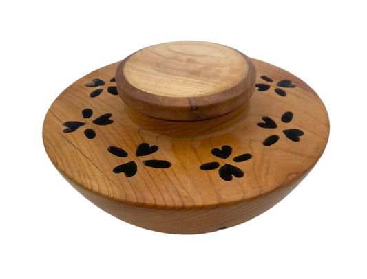 Large Potpourri Box with Heart Cutouts