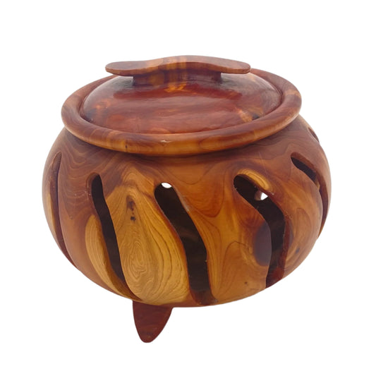 Footed Potpourri Box