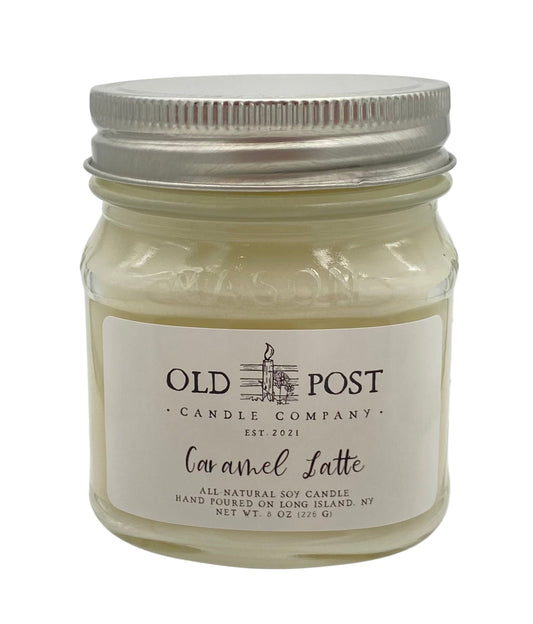 8 oz. Caramel Latte Candle