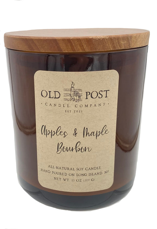 Amber Apples and Maple Bourbon Candle