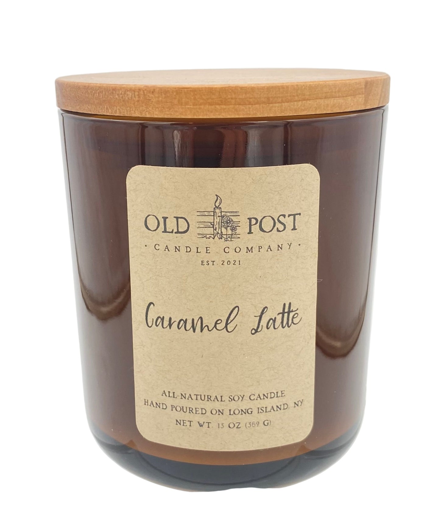 Amber Caramel Latte Candle