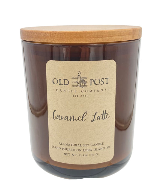 Amber Caramel Latte Candle