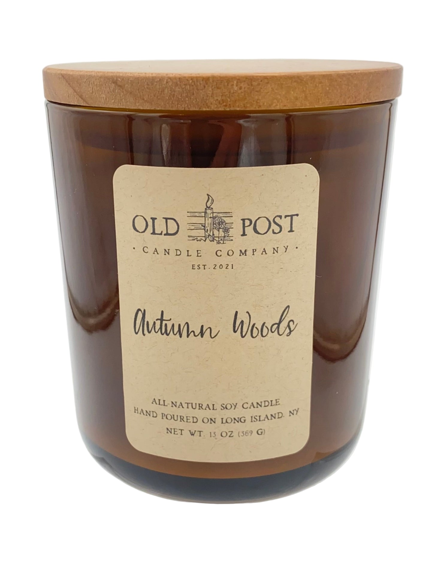 Amber Autumn Woods Candle