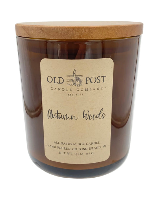 Amber Autumn Woods Candle