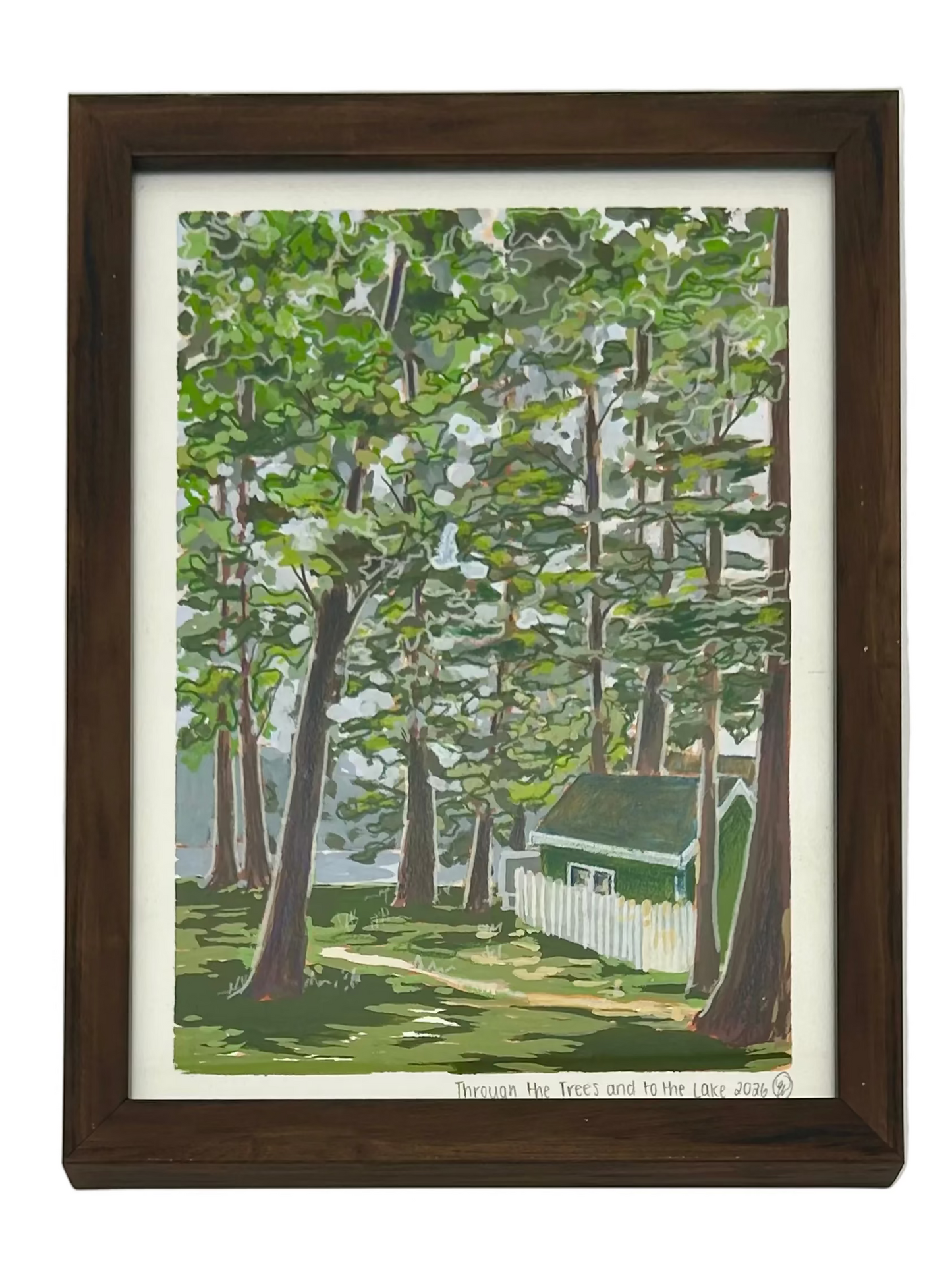 Through the Trees and to the Lake