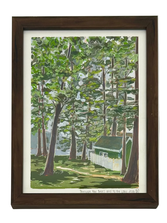 Through the Trees and to the Lake
