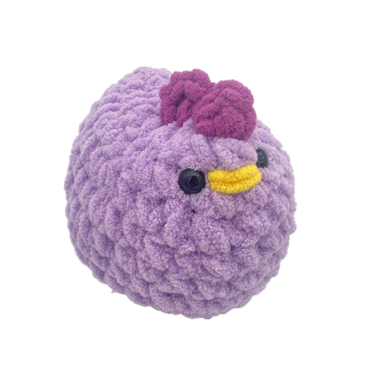 Purple Chicken Plush
