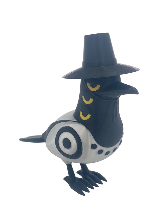 Crow with Hat
