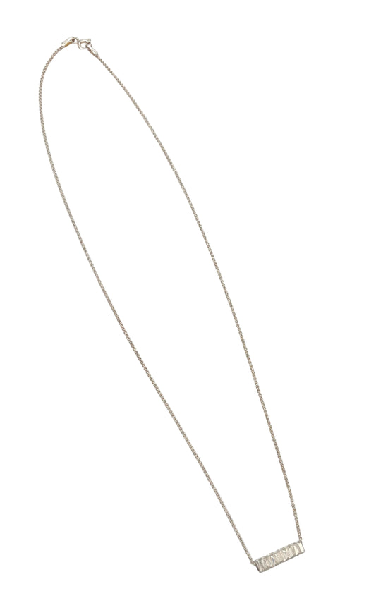 Sterling Bar Necklace