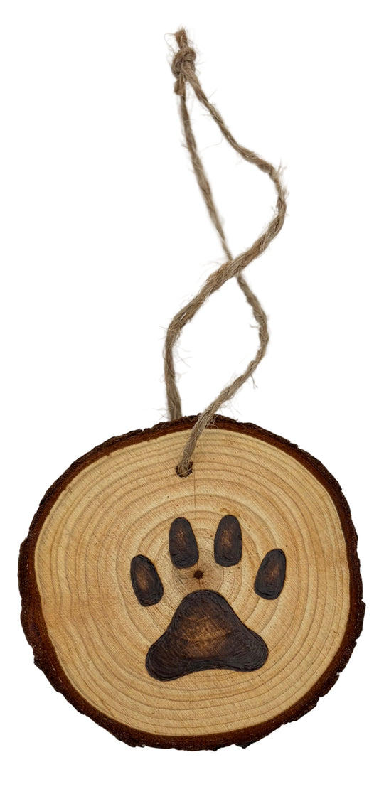 Paw Print Ornament