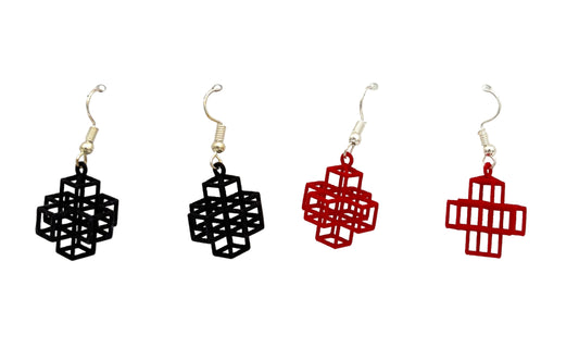 3D Plus Earrings