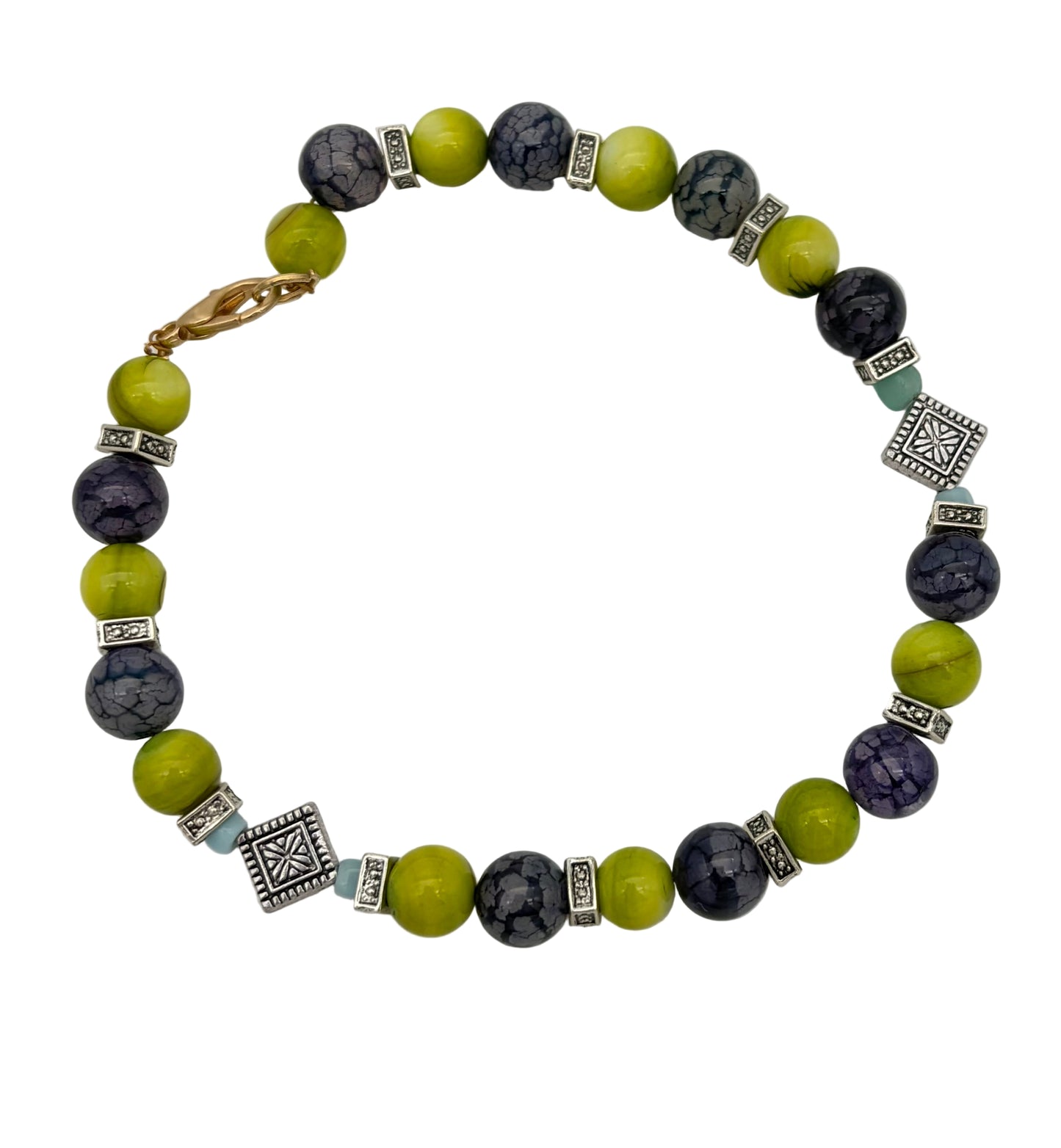 Green and Purple Bracelet