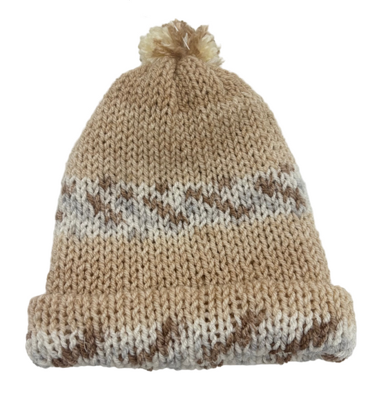 Beige Baby Hat