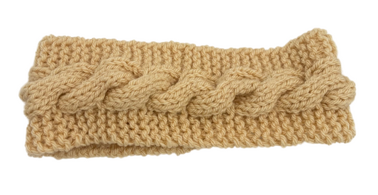 Beige Headband