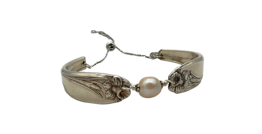 Spoon & Pearl Bracelet