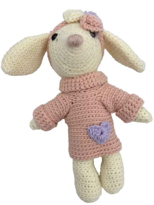 Tooth Fairy Buddy - Bunny Pink Floral
