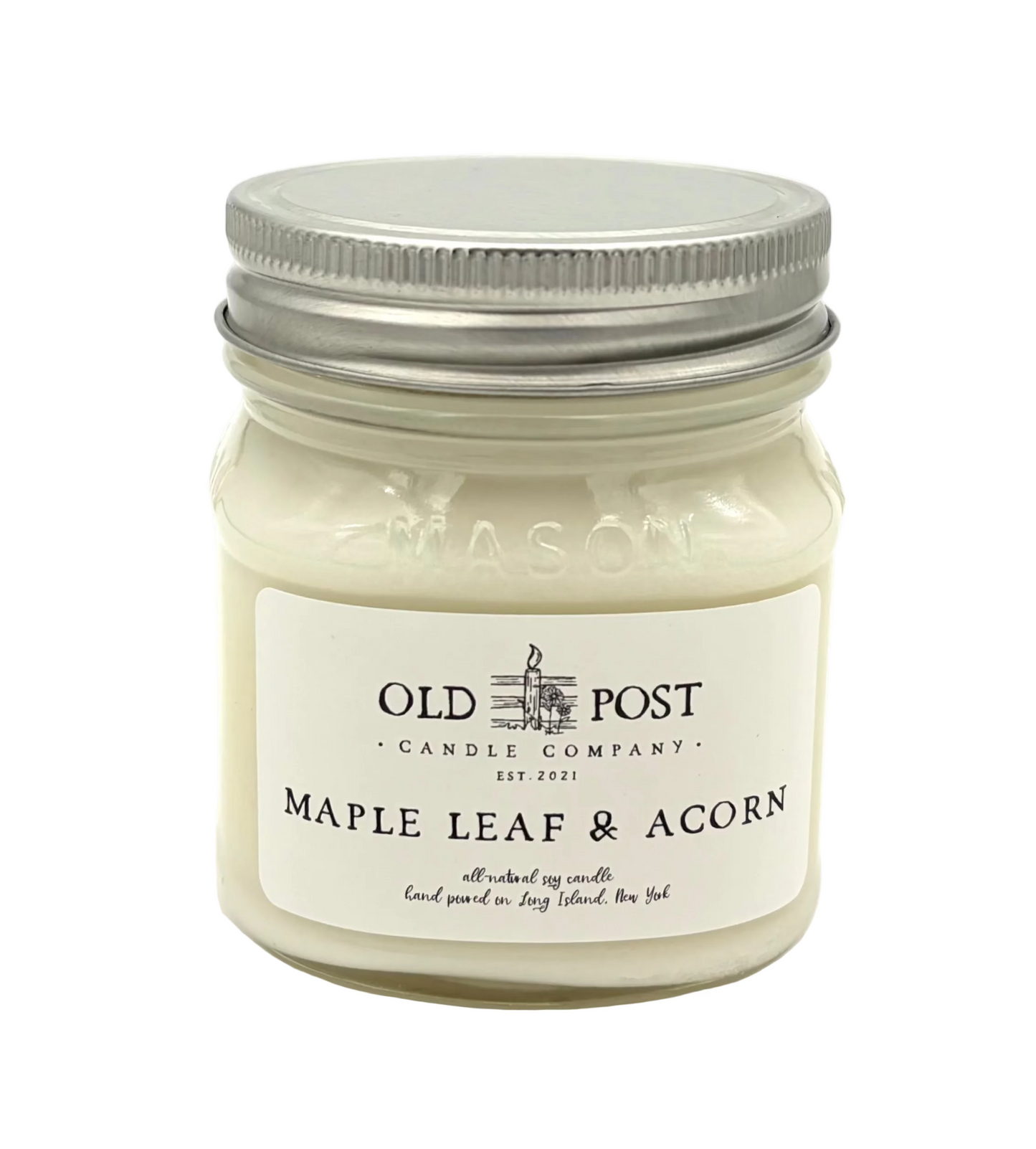 Maple Leaf & Acorn 8 oz. Candle