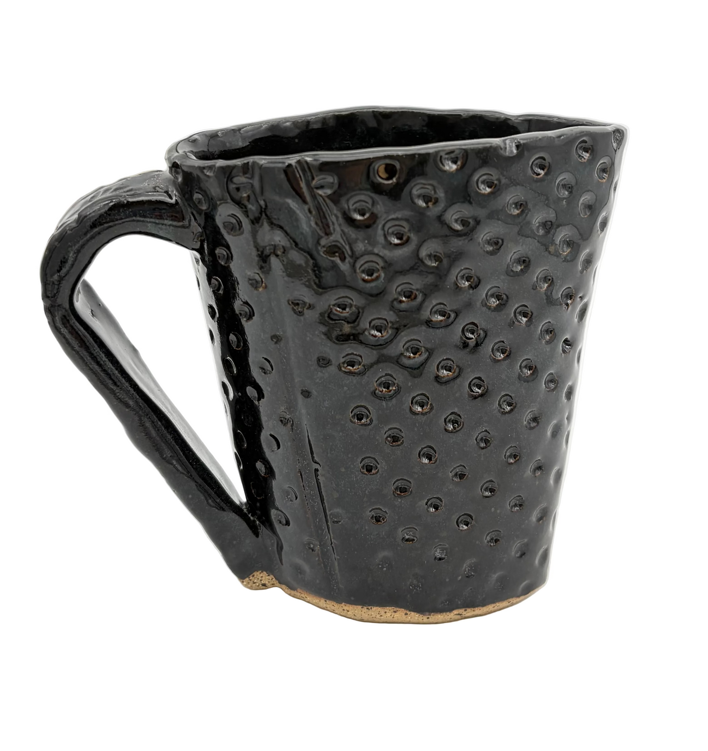 Black Ceramic Pitcher