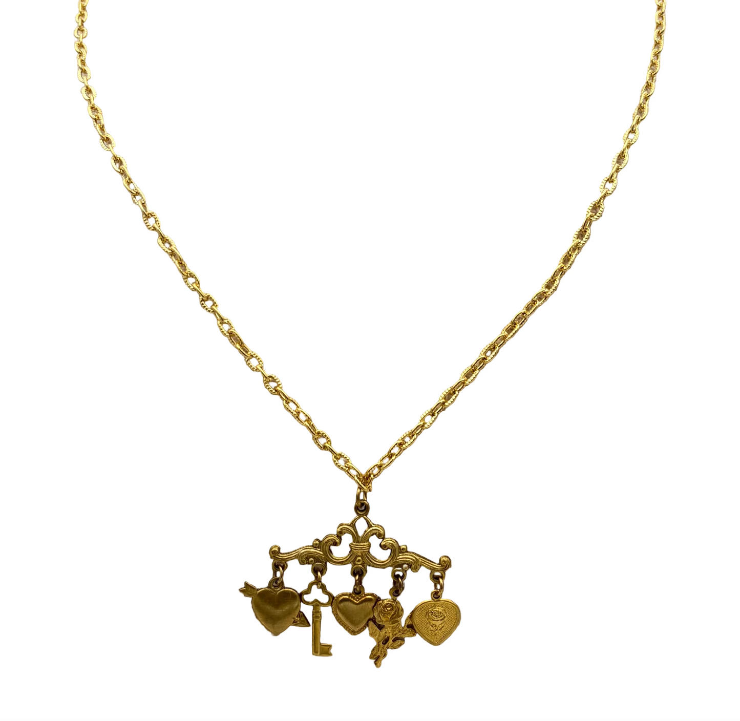 Hanging Charms Necklace