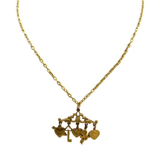 Hanging Charms Necklace