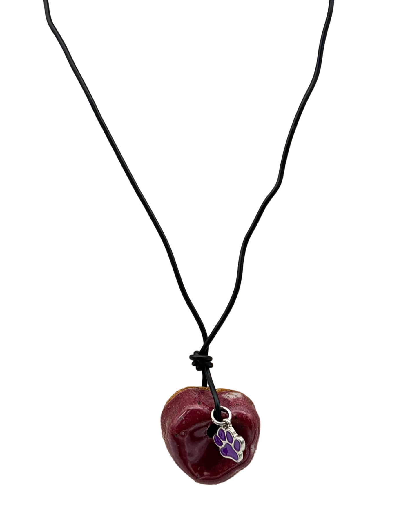 Black Chain Dog Necklace