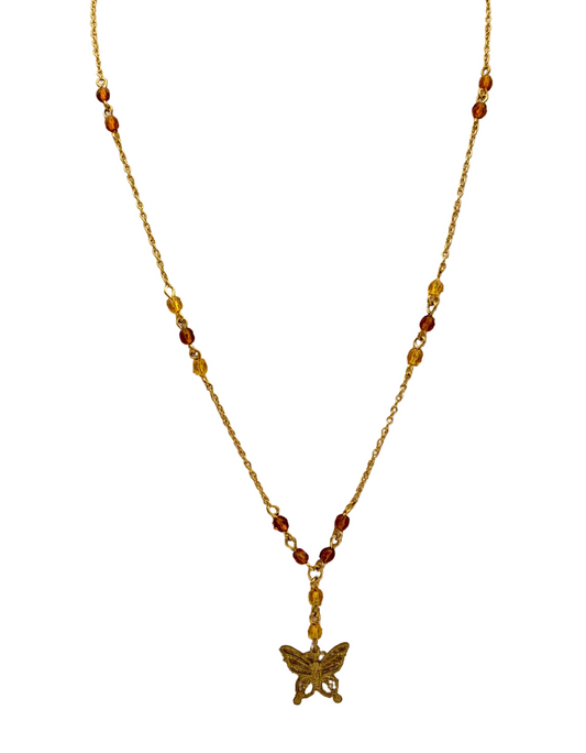 Butterfly Charm Necklace