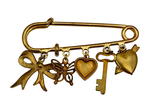 Safety Pin Charms