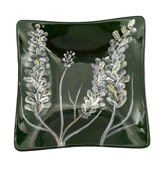 Black and White Square Tray