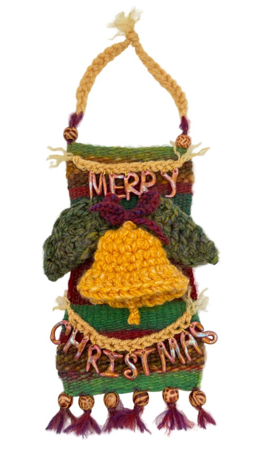 "Merry Christmas" Weaving Decor