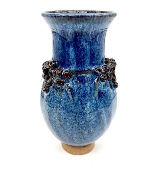 Blue Chatter Vase