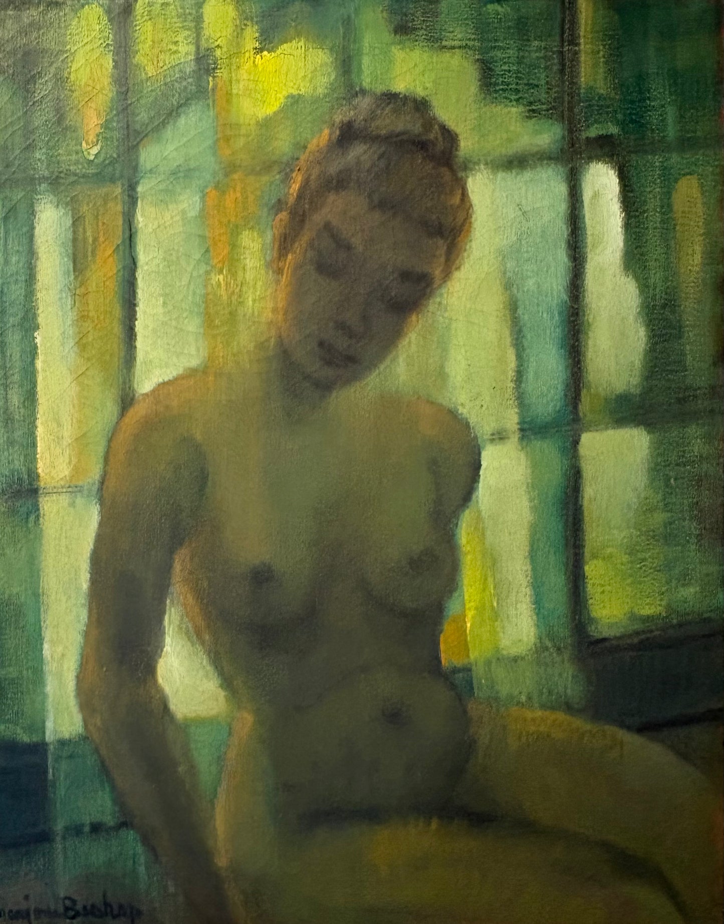 Girl in Window Seat