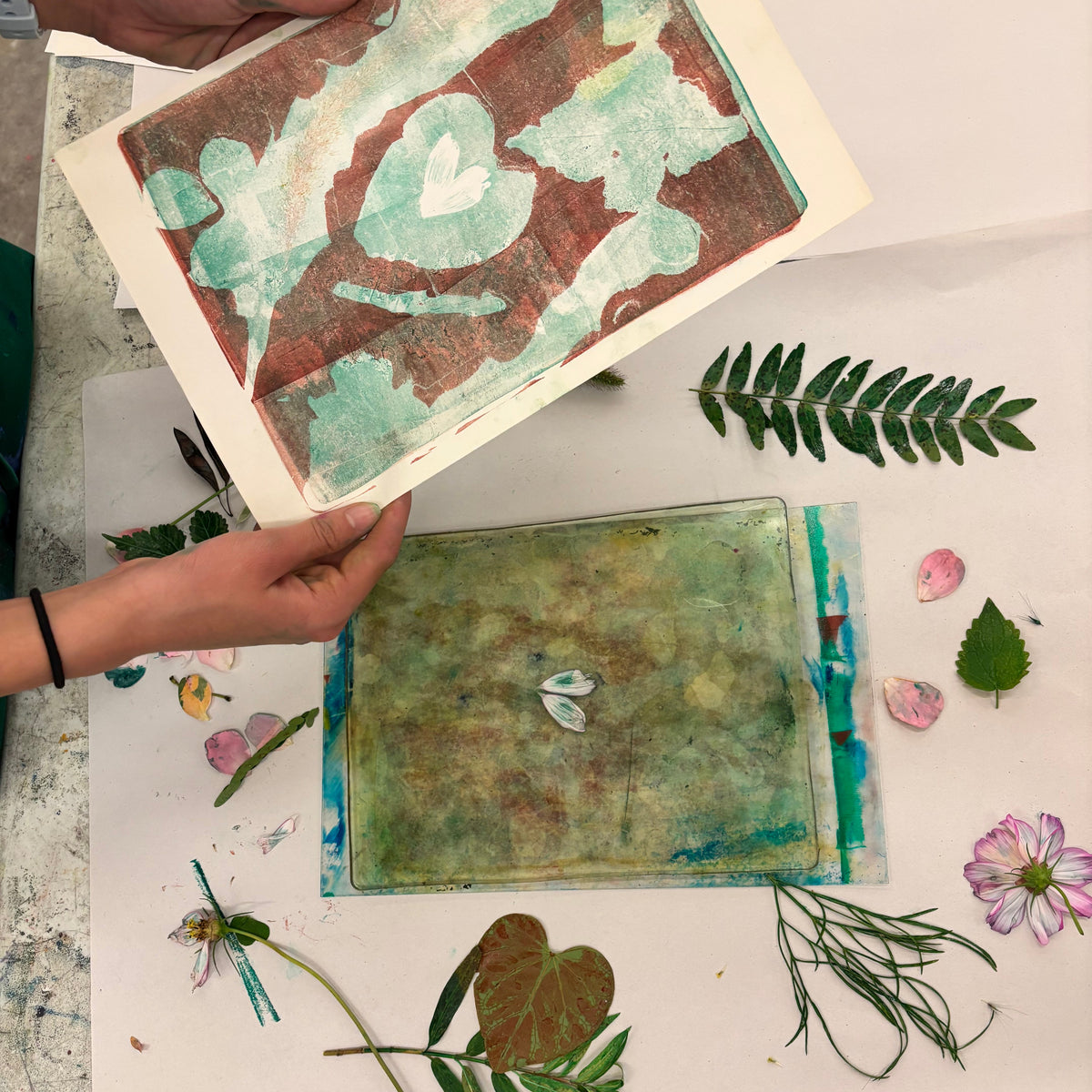Young Printer's Studio w/MaryJo Late Fall Session
