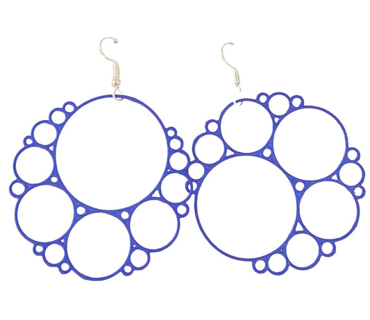 Bubbly Apollonian Earrings