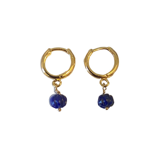 Lapis Gold Fill Earrings