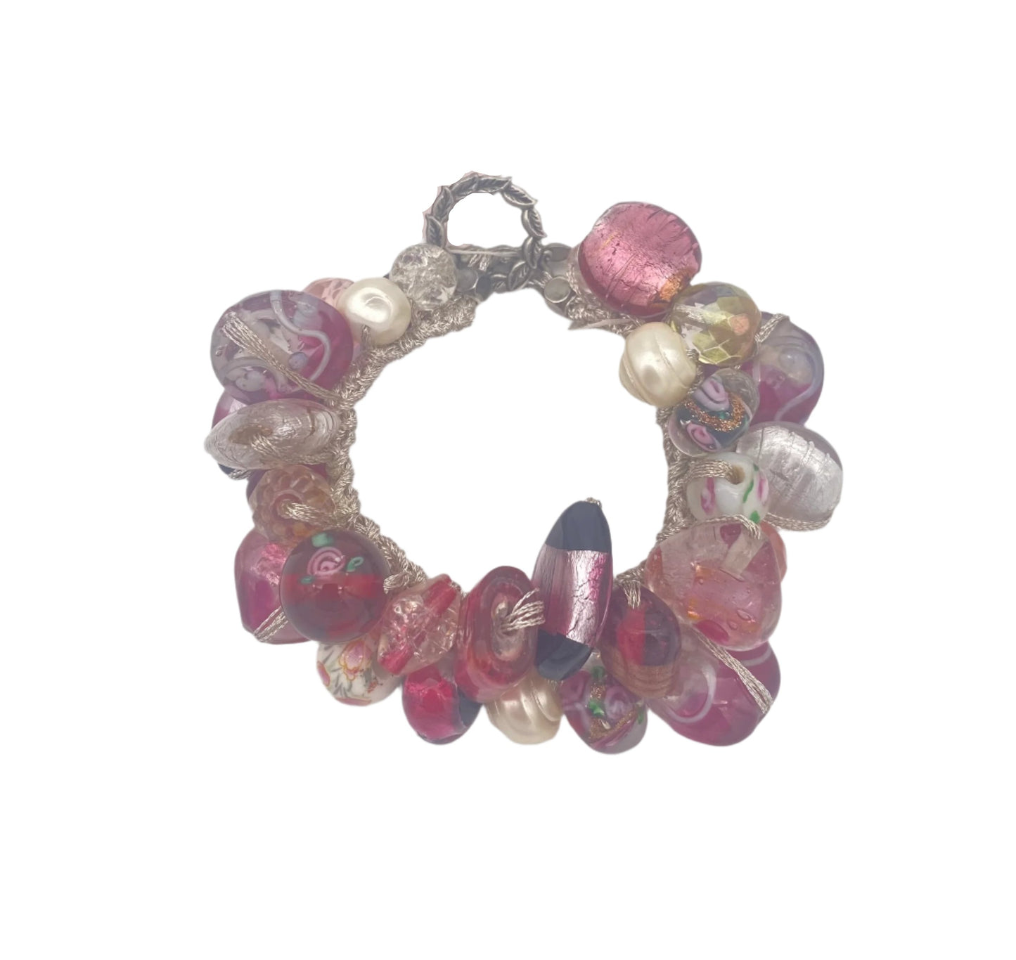 Plum Hard Candies Bracelet