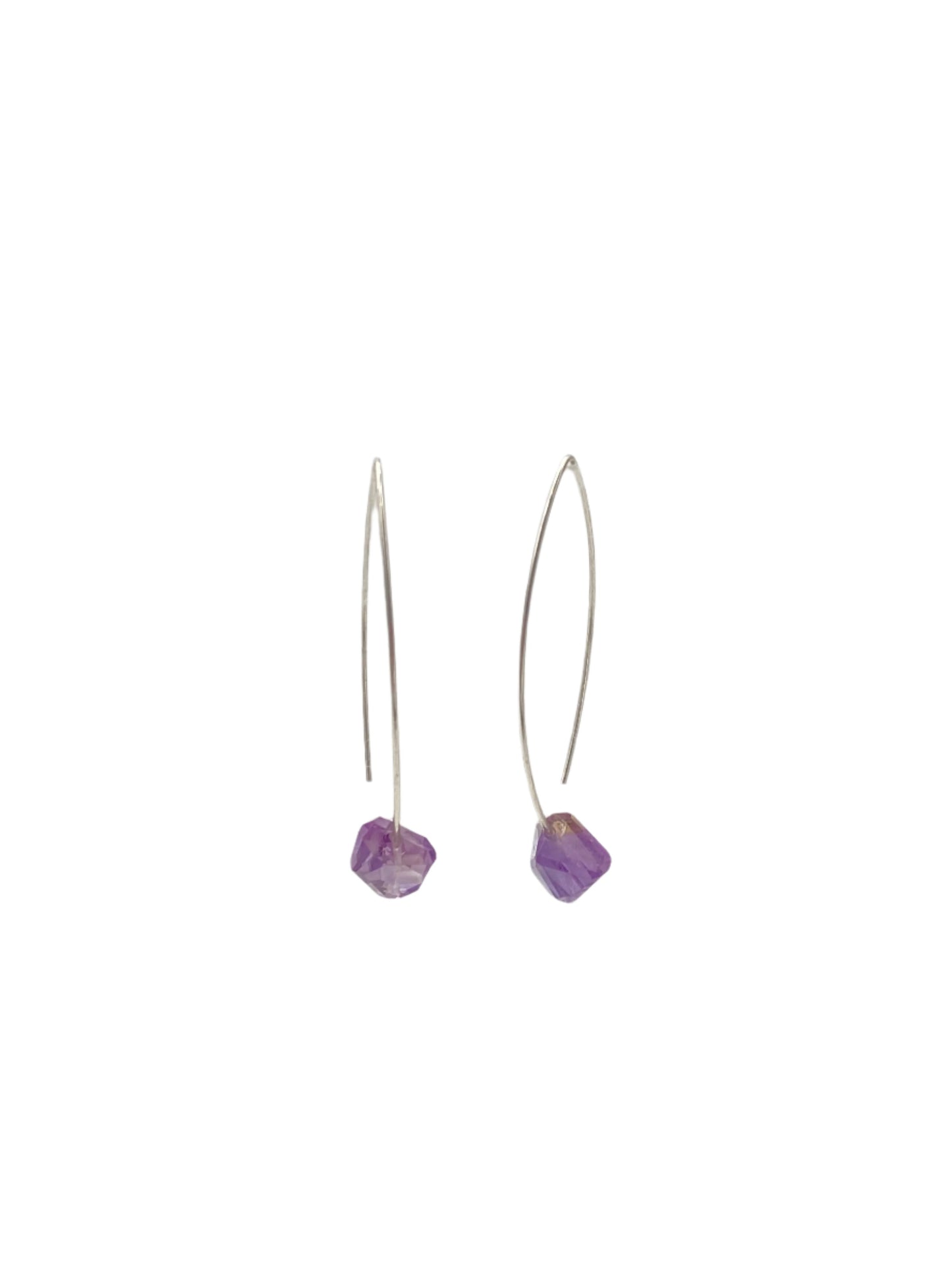 Amethyst Drop Earrings